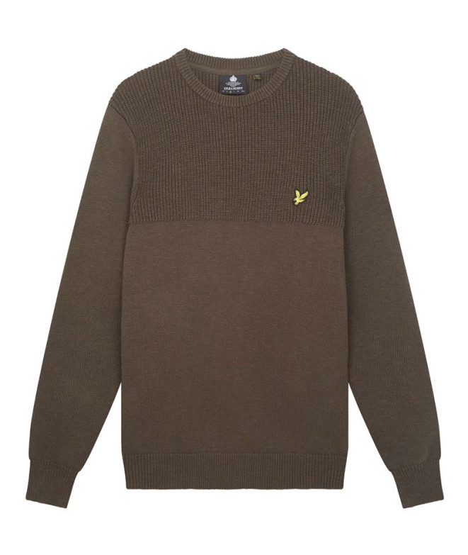 Sudadera Lyle & Scott V1-Crew Cottmerino Hombre
