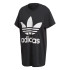Camiseta adidas Triefoil negro Mujer