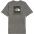 Camiseta de Montaña The North Face Red Box Gris Hombre