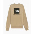 Sudadera de Montaña The North Face Red Box Gris Hombre