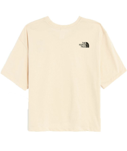 Camiseta de Montaña The North Face Cropped Fine Rosa Mujer