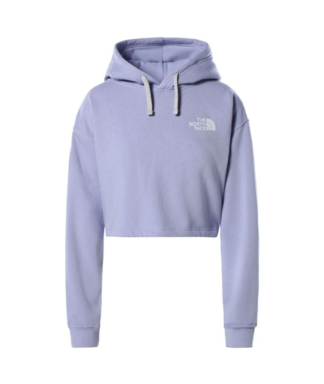 Sudadera de Montaña The North Face Logo Lila Mujer
