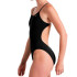 Bañador de Natación Nike Cutout One Piece Mujer Negro