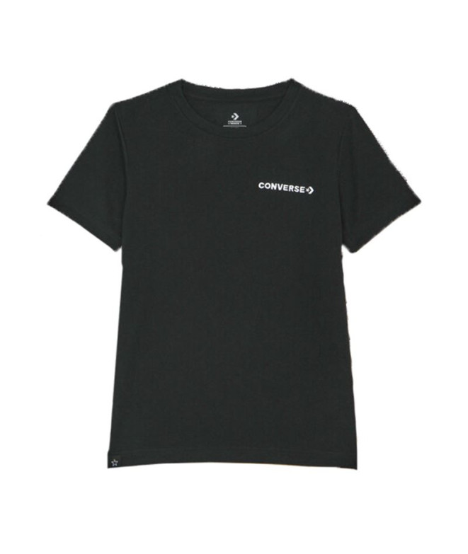 Camiseta Converse Field Surplus negro Infantil