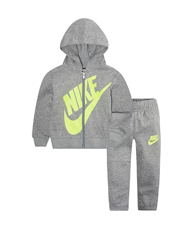 Conjunto Nike Ensemble gris Bebé