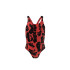 Bañador de natación Nike Fastback rojo Niña