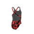 Bañador de natación Nike Fastback rojo Niña