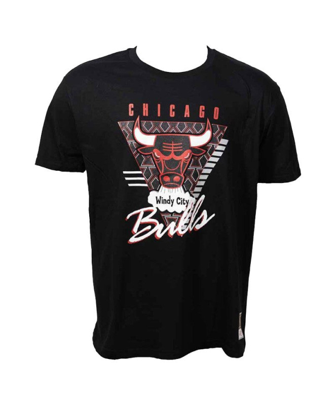 Camiseta Mitchell & Ness Chicago Bulls Negro...
