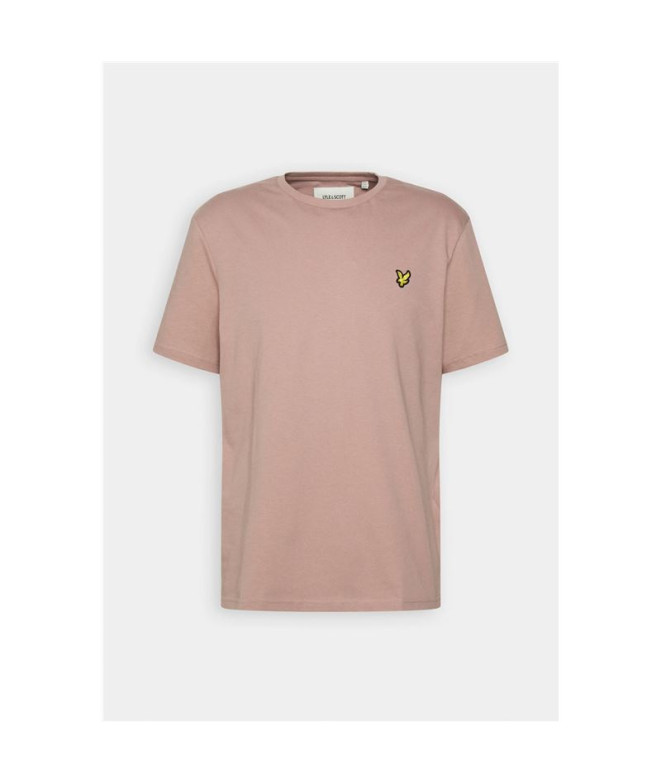 Camiseta Lyle&Scott V1-Plain Hombre Rosa