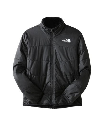 Chaqueta The North Face Reversible Mossbud negro Niña