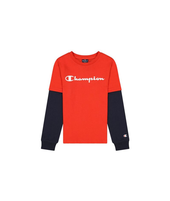 Camiseta Champion rojo Niño
