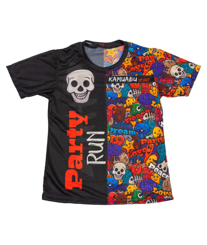 Camiseta Running Kamuabu Partyrun 90Gr Mujer