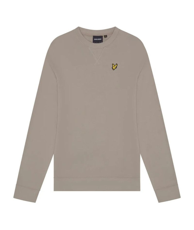 Sudadera Lyle&Scott V1 Crew Neck Beige Hombre