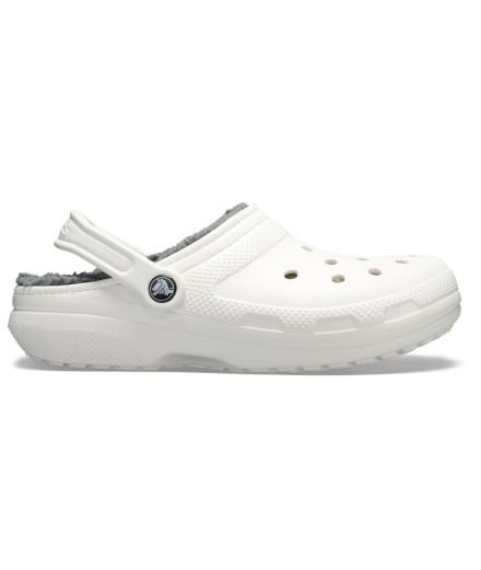Zuecos Crocs Classic Lined Clog U Blanco