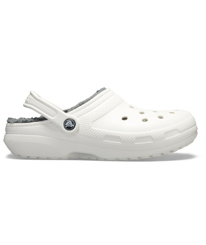 Zuecos Crocs Classic Lined Clog U Blanco