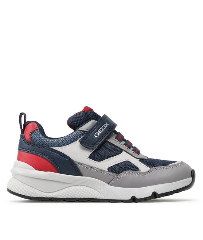 Zapatillas Geox Rooner gris Niño