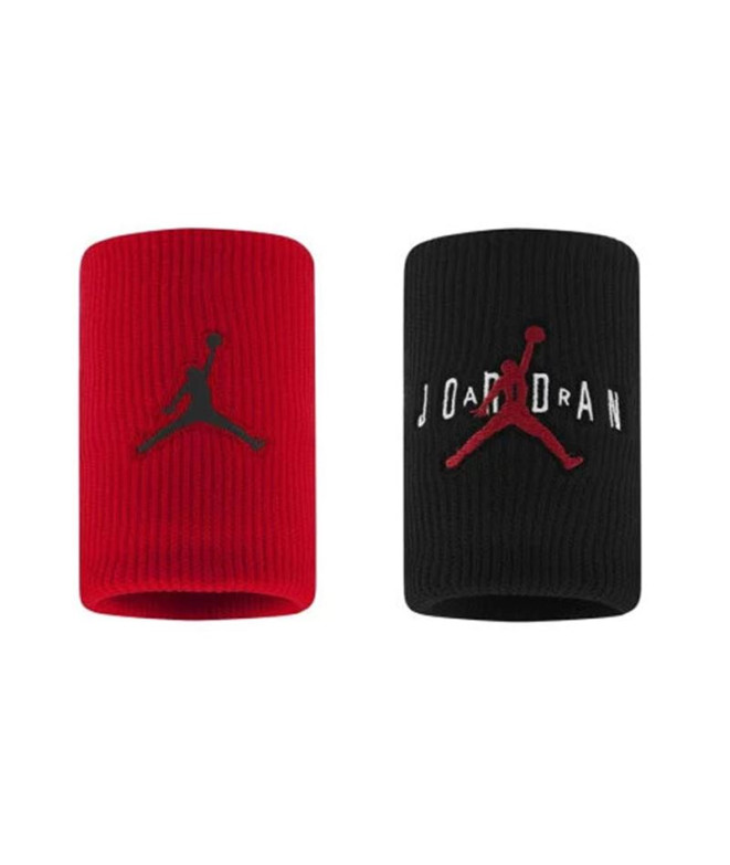 Muñequeras Nike Jordan Jumpman Terry rojo