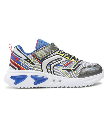 Zapatillas Geox Assister gris Niño