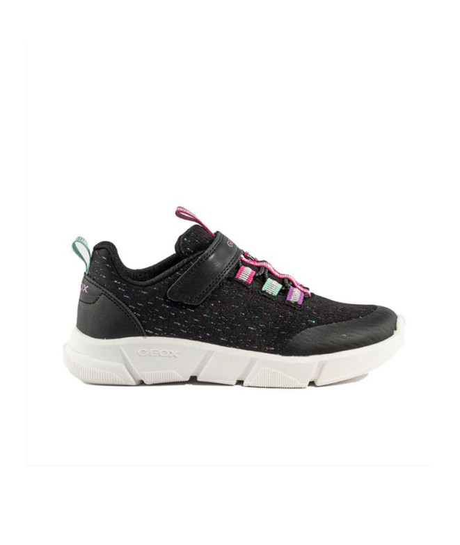 Zapatillas Geox J Aril J16DBL negro Niña