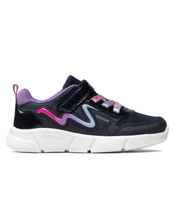 Zapatillas Geox J Aril azul Niña