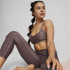 Sujetador deportivo de traning Puma Studio Ultrabare Strappy marrón Mujer