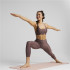 Sujetador deportivo de traning Puma Studio Ultrabare Strappy marrón Mujer