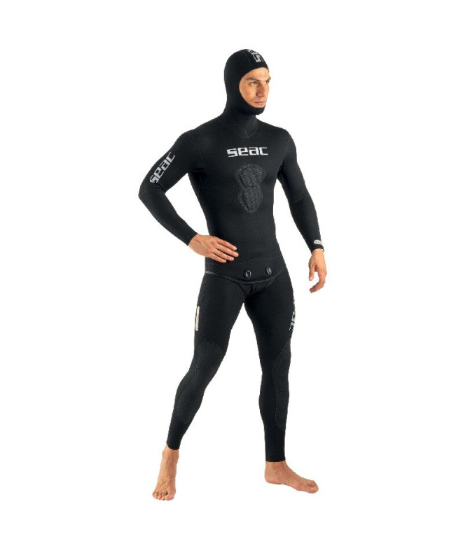 Traje de pesca submarina Seac Shark 5 mm negro...