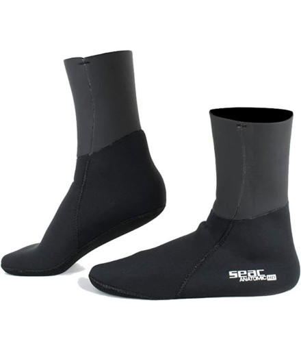 Calcetines de buceo Seac Anatomic HD negro