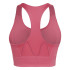 Sujetador deportivo de running adidas Medium Suport Pocket rosa Mujer