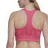 Sujetador deportivo de running adidas Medium Suport Pocket rosa Mujer