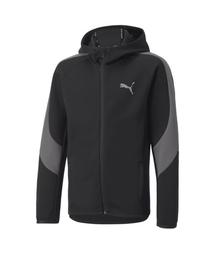 Chaqueta Puma Evostripe Negro Infantil