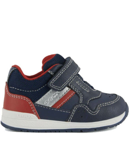 Zapatillas Geox Rishon Azul Niño