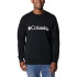 Sudadera de Montaña Columbia™ Logo Fleece Crew Negro Hombre
