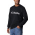 Sudadera de Montaña Columbia™ Logo Fleece Crew Negro Hombre