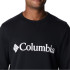 Sudadera de Montaña Columbia™ Logo Fleece Crew Negro Hombre