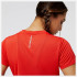 Camiseta de running New Balance Accelerate Rojo Mujer