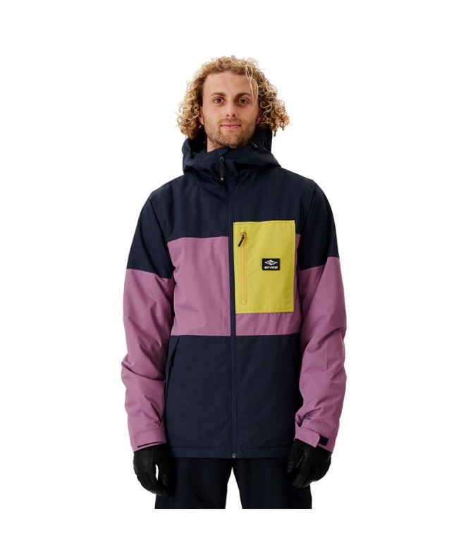 Chaqueta de Montaña RipCurl Notch Up Azul Hombre