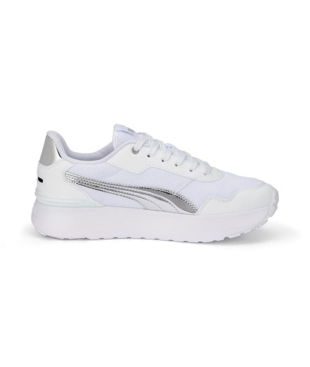 Zapatillas Puma R78 Voyage Distressed Blanco Mujer