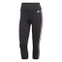 Mallas de Traning adidas Train Essentials 3-Stripes Negro Mujer
