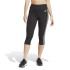Mallas de Traning adidas Train Essentials 3-Stripes Negro Mujer