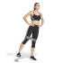 Mallas de Traning adidas Train Essentials 3-Stripes Negro Mujer