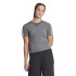 Camiseta de Traning adidas 3-Stripes Essentials Gris Mujer