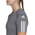 Camiseta de Traning adidas 3-Stripes Essentials Gris Mujer