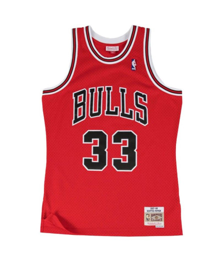 Camiseta de Baloncesto Mitchell & Ness Chicago Bull...