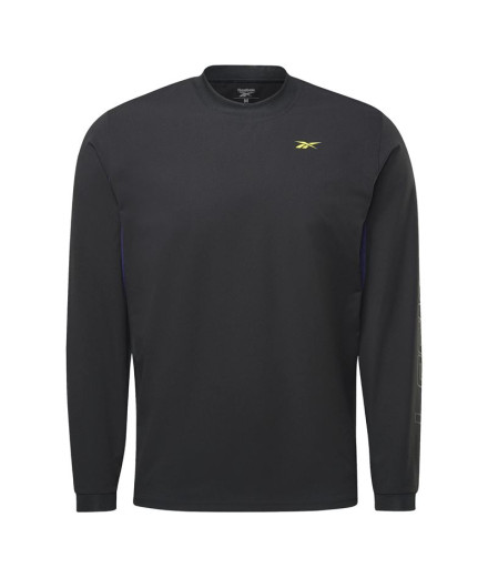 Camiseta de Fitness Reebok Les Mills Negro Hombre