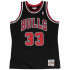 Camiseta de Baloncesto Mitchell & Ness Chicago Bull Scotie Pippen Negro Hombre