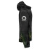 Chaqueta de Running Arch Max Windstopper Negro Hombre