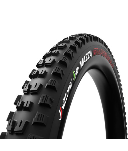 Cubierta de Ciclismo Vittoria E-Mazza Negro
