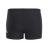 Bañador de Natación adidas 3 Bar Negro Infantil
