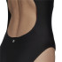 Bañador de Natación adidas 3 Bars Negro Mujer